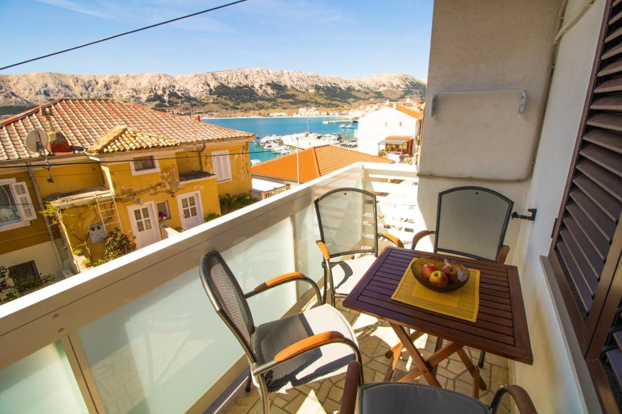 Apartment Mario With Terrace And Sea View Baska  Luaran gambar