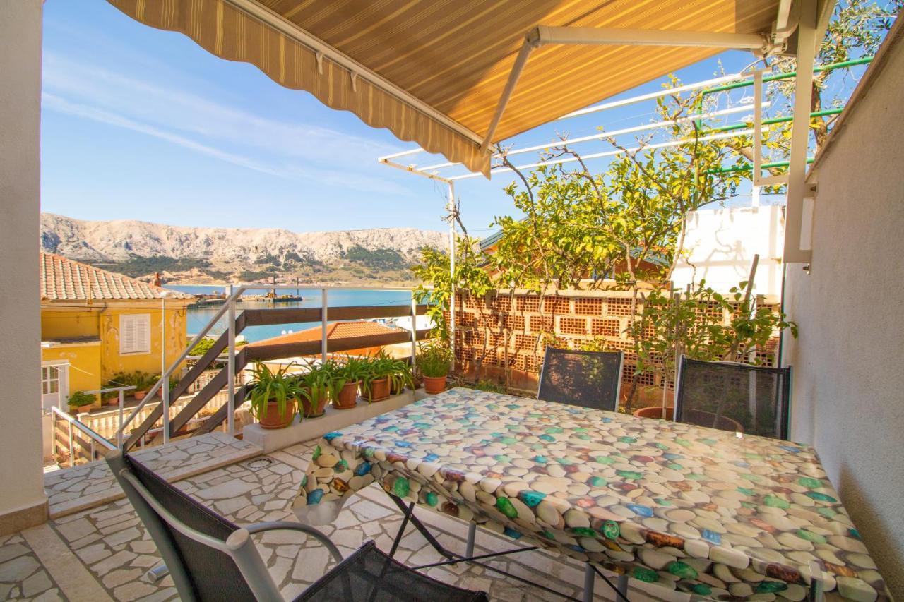 Apartment Mario With Terrace And Sea View Baska  Luaran gambar